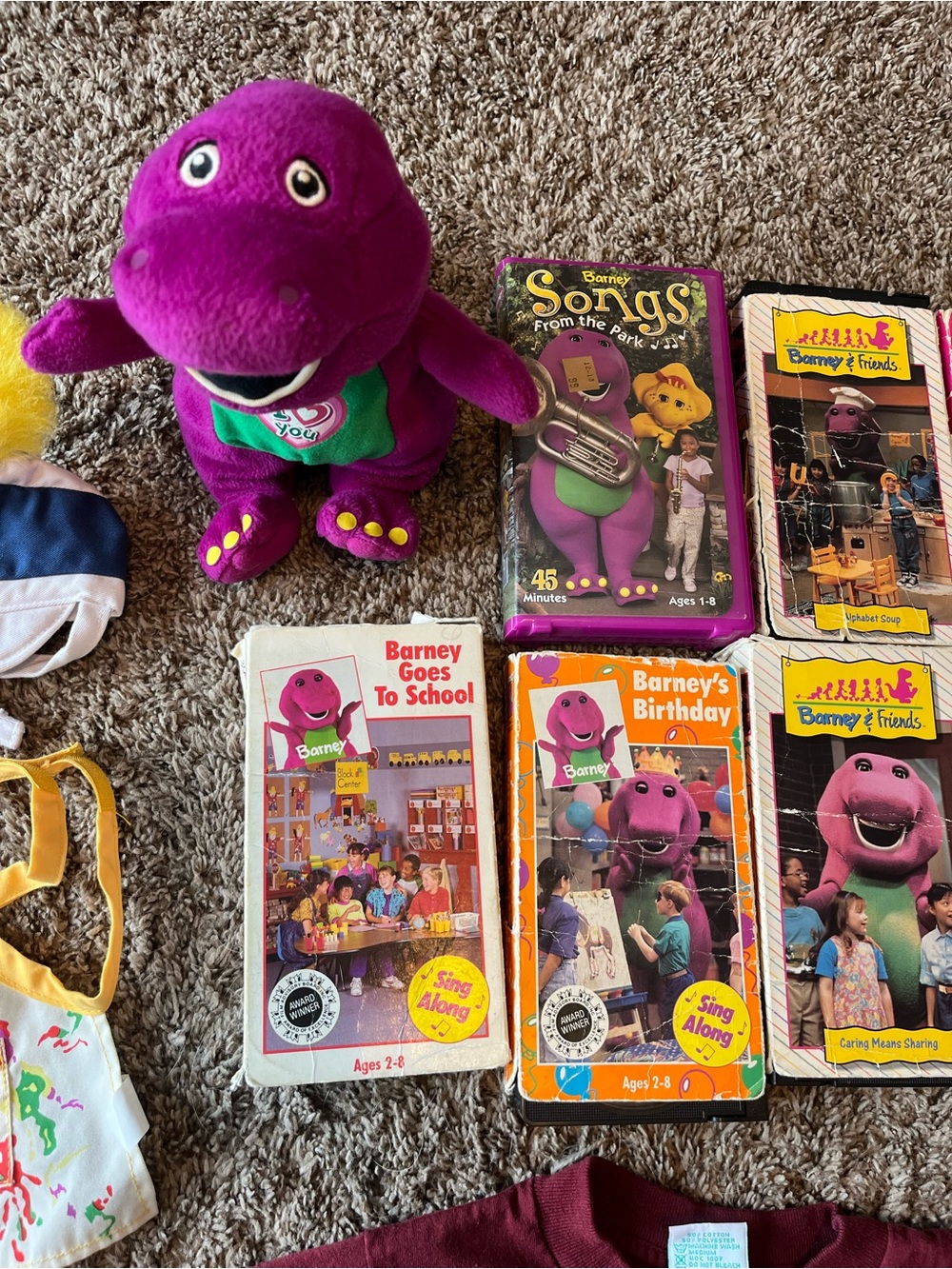 Vintage Barney set-11 pieces - Picture 3 of 5